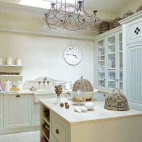 kitchen in a country house ideas views