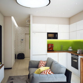 kleine keuken woonkamer interieur ideeën