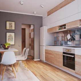 mažos virtuvės gyvenamojo kambario dekoravimo idėjos