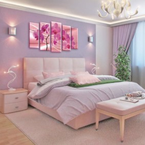 interior dormitor de Feng Shui