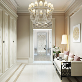 hallway in white interior ideas