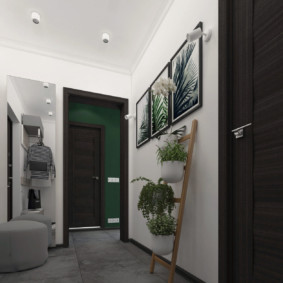 gray hallway decor ideas