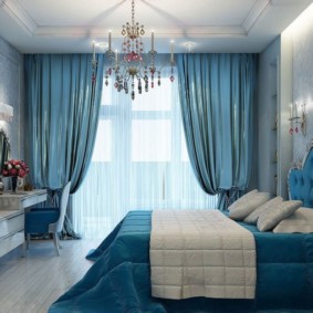 עיצוב תמונות טורקיז לחדר שינה
