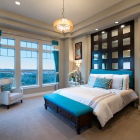 bedroom in blue design ideas