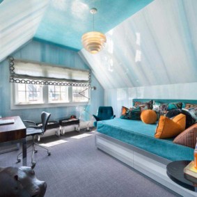 Schlafzimmer in blauen Optionen Ideen
