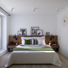 Dizajn spavaće sobe u skandinavskom stilu
