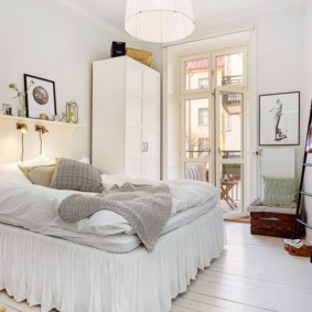 İskandinav yatak odası fikirleri fikirler fotoğraf