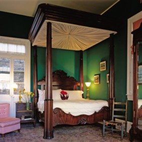 أفكار تصميم غرفة النوم الخضراء