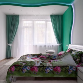 أفكار تصميم غرفة النوم الخضراء