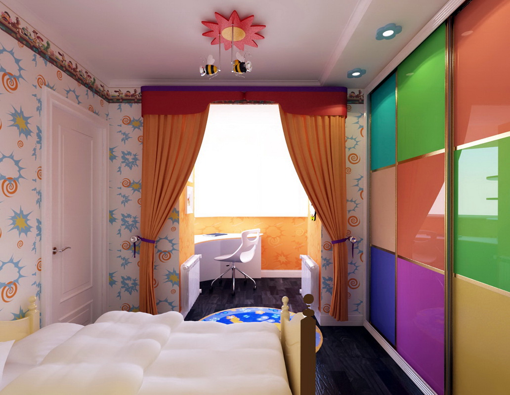 bedroom 11 square meters for children