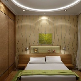 חדר שינה של חרושצ'וב בתמונת תפאורה