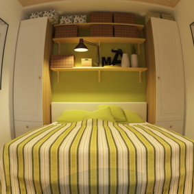 Ideas de diseño de dormitorio de Jruschov