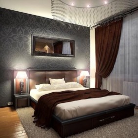 Schlafzimmer in Chruschtschow Foto Ansichten