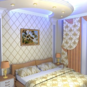 Hruščova guļamistaba dekoru idejās