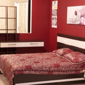idei de dormitor roșu