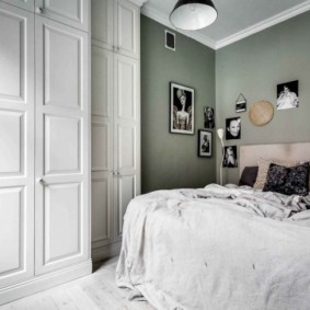 Decoración de fotos de dormitorio escandinavo