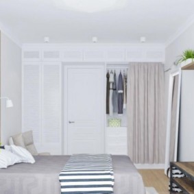 Fotooptionen für Schlafzimmer im skandinavischen Stil