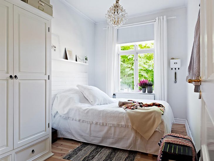 Фотографија идеја за скандинавске идеје за спаваћу собу