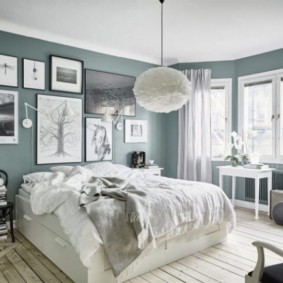 Idee di design per la camera da letto scandinava