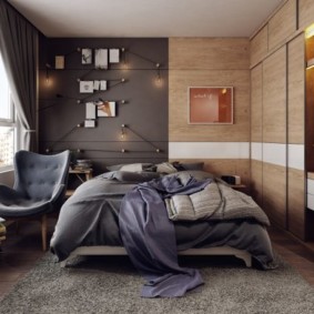 Idéias interiores de quarto de estilo escandinavo