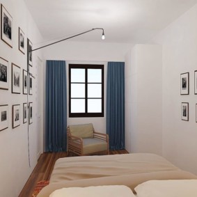 Opcje zdjęć sypialni w stylu skandynawskim