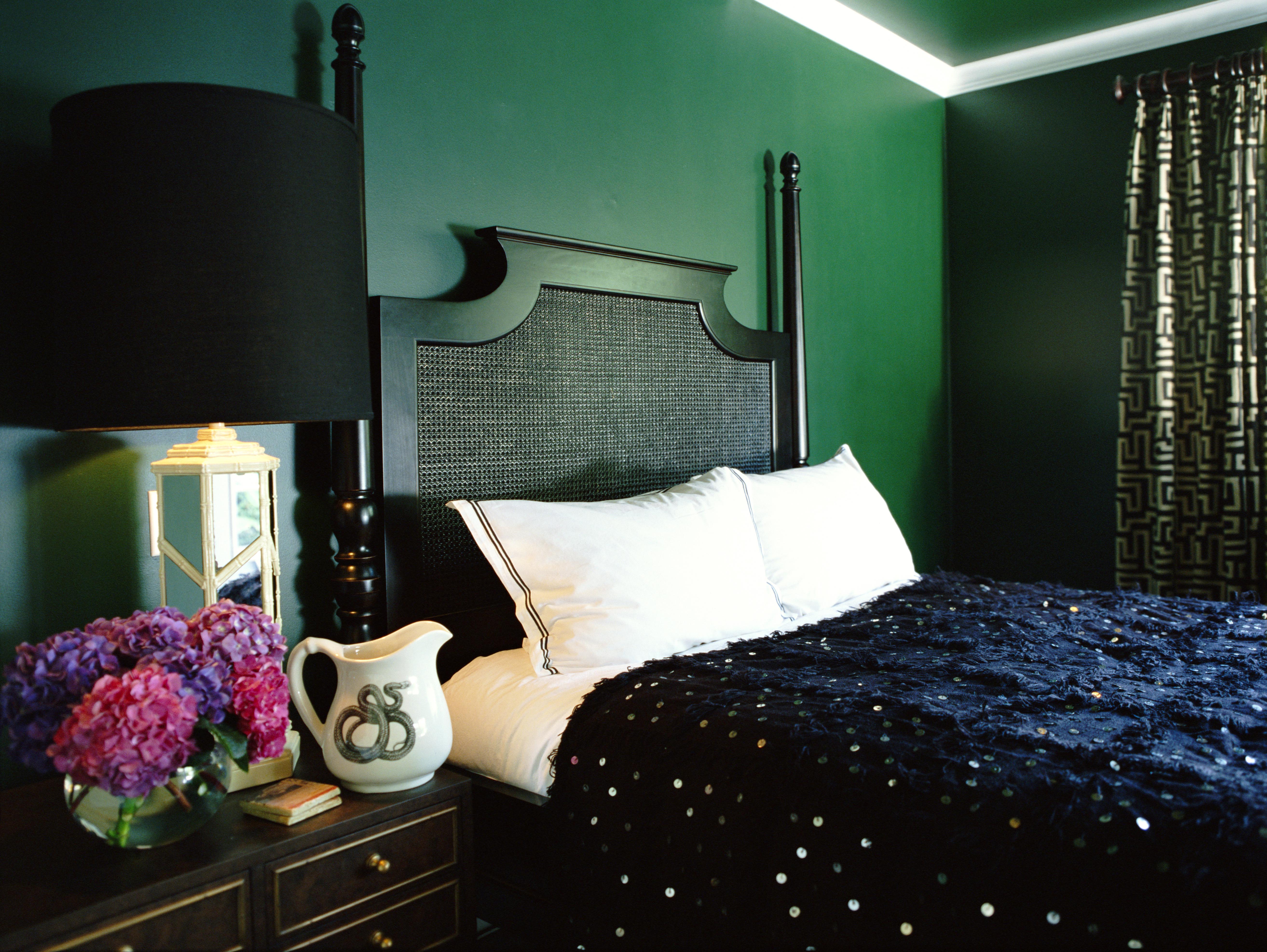 תמונה ירוקת חדר שינה