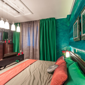 רעיונות לעיצוב ירוק בחדר שינה