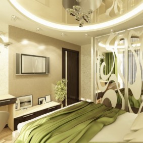 صور غرف النوم الخضراء