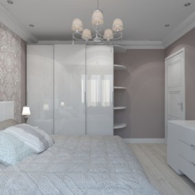 bedroom 15 square meters minimalism