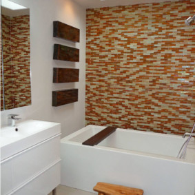 Bồn tắm acrylic bằng gỗ