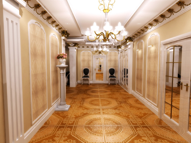 neoclassical style interior