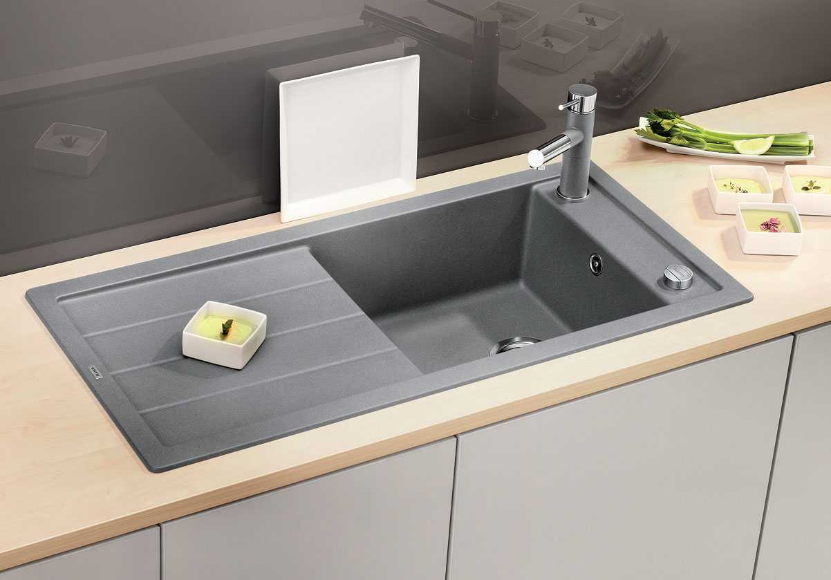 artificial stone kitchen sink interior ideas