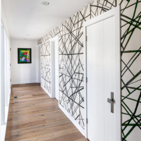 modern hallway wallpaper in 2019 ideas photo