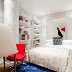 camera da letto 13 metri quadrati design fotografico
