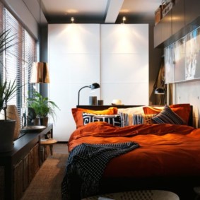 chambre à coucher 15 m² design d'intérieur