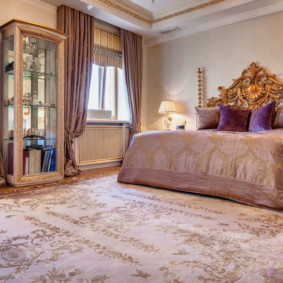 שטיח לחדר שינה בסגנון קלאסי