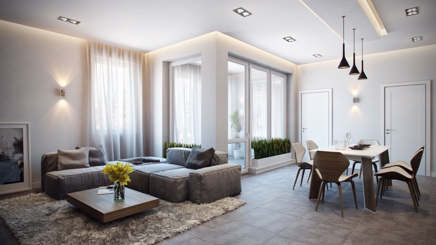 three-room apartment Brezhnevka
