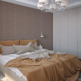 פמוטים בחדר השינה מעל אפשרויות צילום המיטה