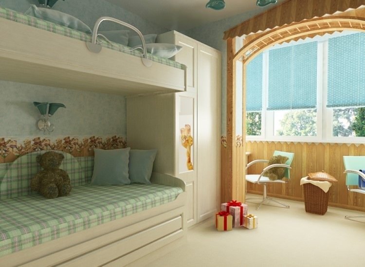 تصميم غرفة للأطفال للأطفال من جنسين مختلفين