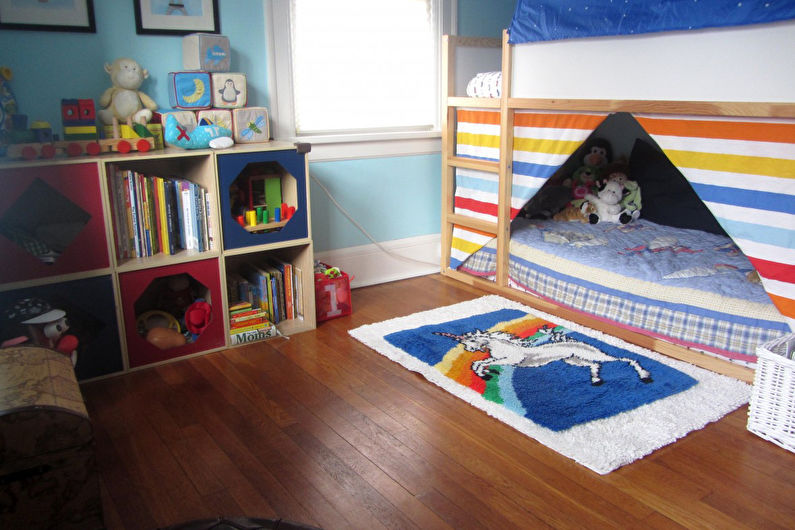 صورة لتصميم غرفة الأطفال