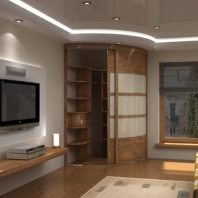 Radius Corner Design Cabinet