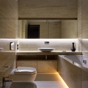 Fürdőszoba mosdó világítása