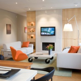 Idéias de design de sala de estar de 16 m²