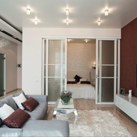 Opties voor woonkamer van 16 m²