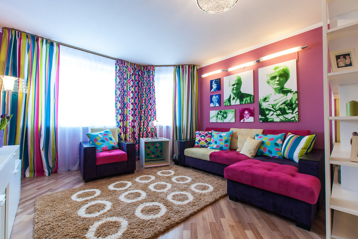 16 m² woonkamer ontwerpfoto