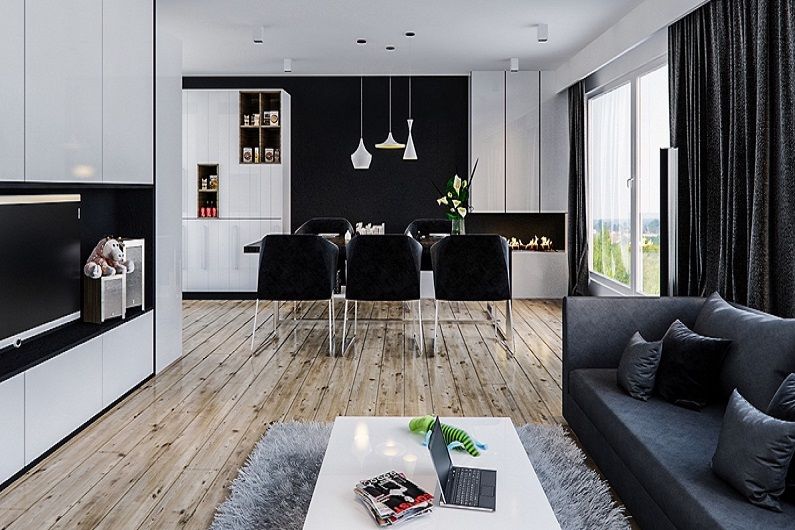 Idéias de design de sala de estar de 16 m²