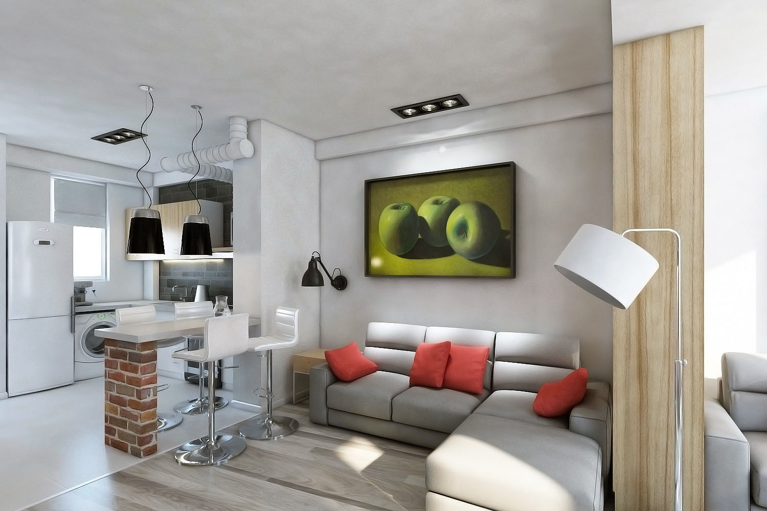 16 sq. m living room interior ideas