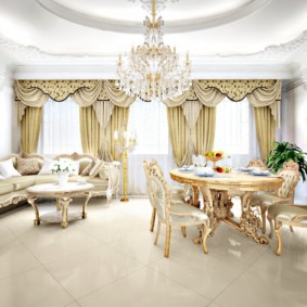 Baroque living room decor ideas