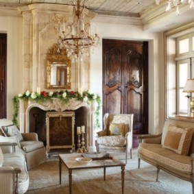 nápady na barokovú obývačku