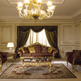 Baroková obývacia izba